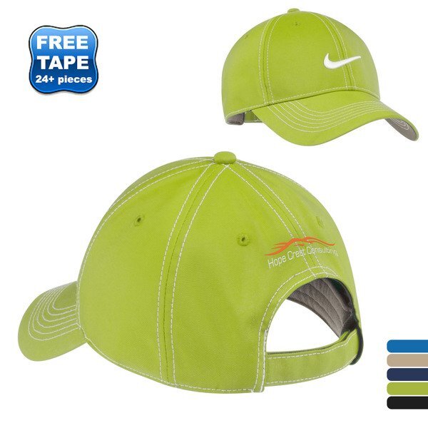 NIKE® Golf Swoosh Front Unconstructed Performance Cap