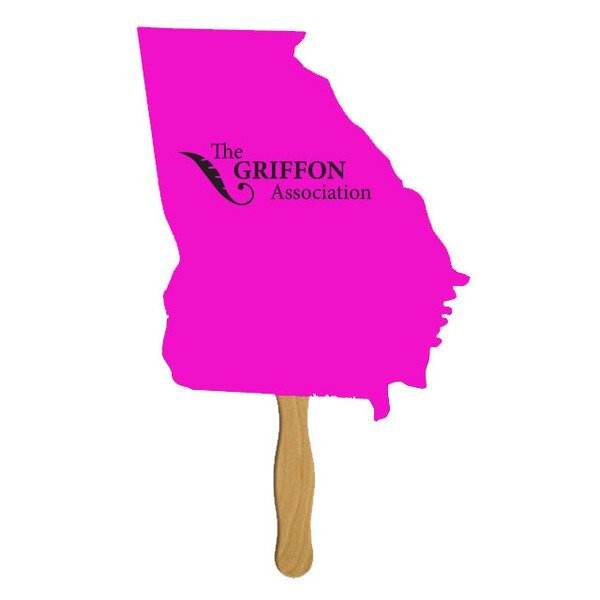 Georgia State Hand Fan