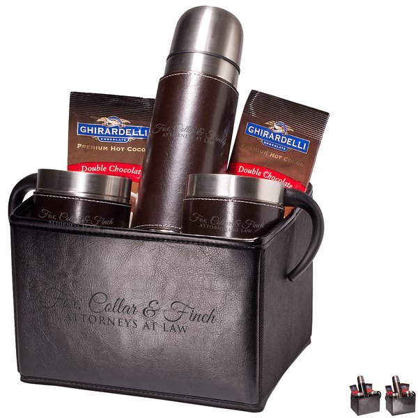 Empire™ Thermos & Cups Ghirardelli® Cocoa Set