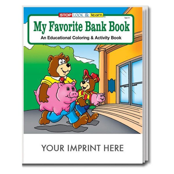 My Favorite Bank Coloring & Activity Book