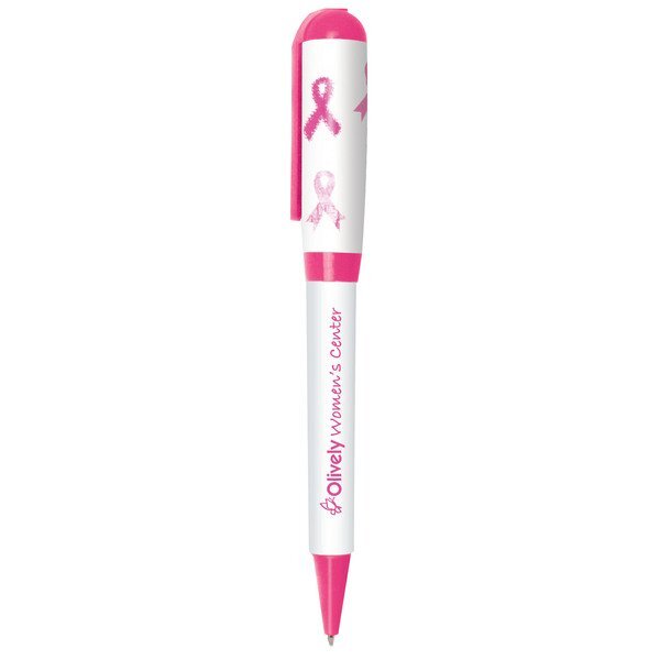 Pink Ribbon Jumbo Twist Pen