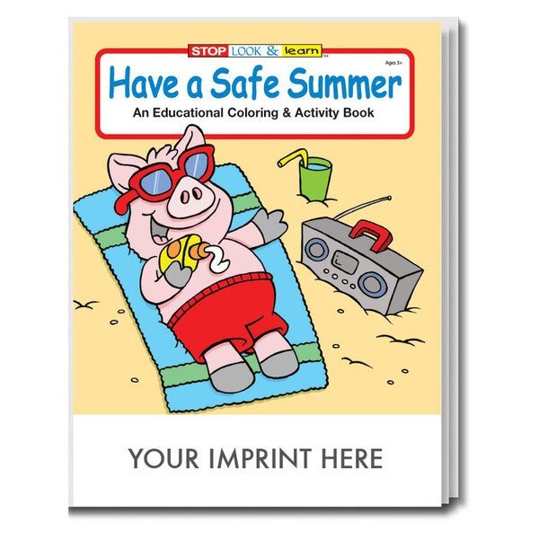 Have a Safe Summer Coloring & Activity Book