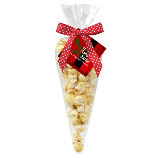 Butter Popcorn Cone Gift Bag, Small