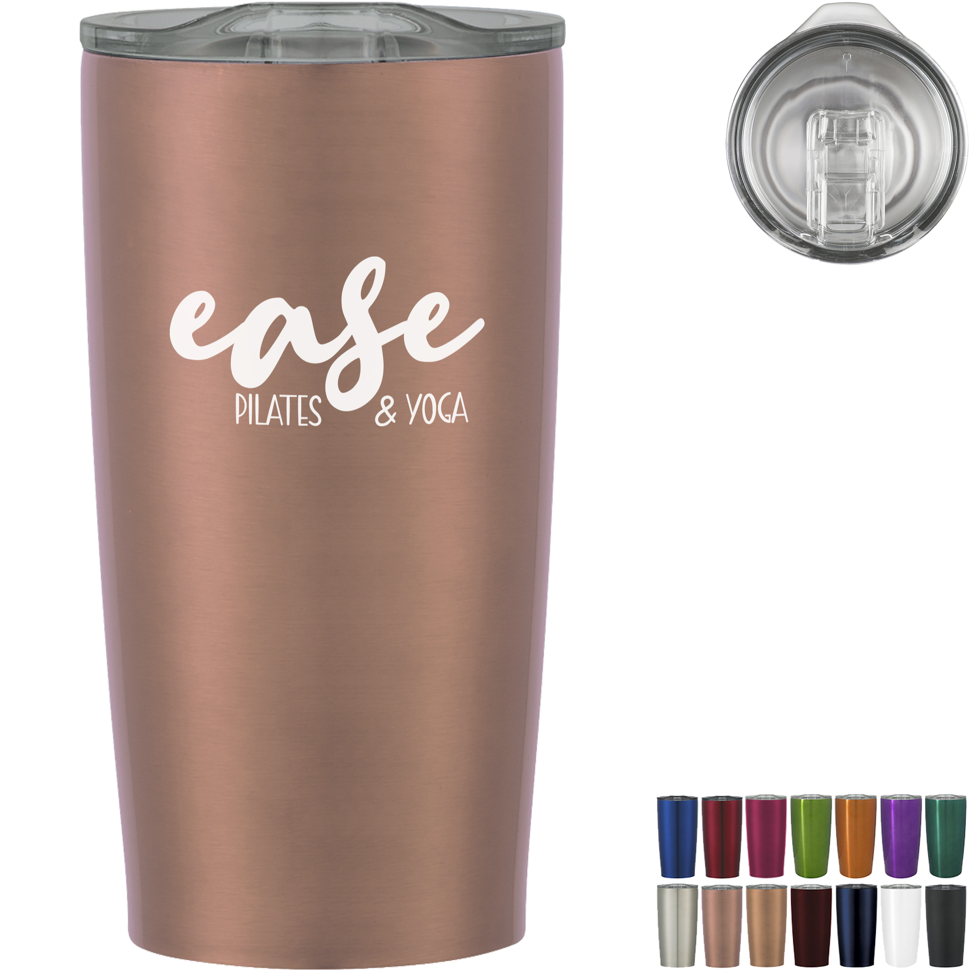 Heritage 20 oz. Double Wall Stainless Steel Tumbler, Set of 2 (Assorted  Colors) - Sam's Club