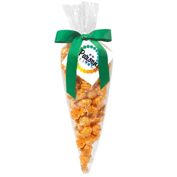 Cheddar Popcorn Cone Gift Bag, Small