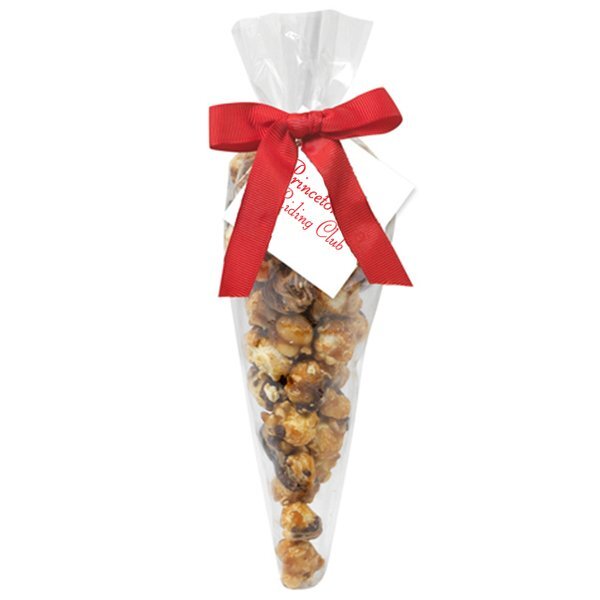 Peanut Butter Cup Popcorn Cone Gift Bag, Small