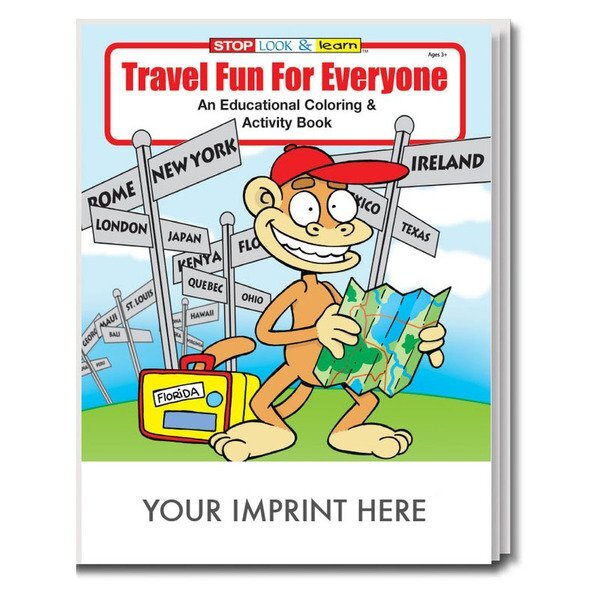 Travel Fun For Everyone Coloring & Activity Book