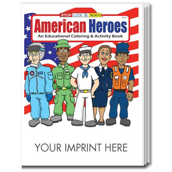 American Heroes Coloring & Activity Book