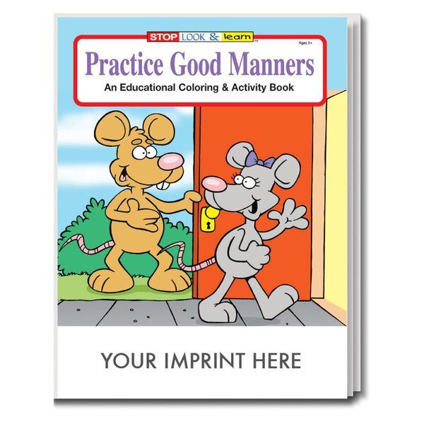 Practice Good Manners Coloring & Activity Book
