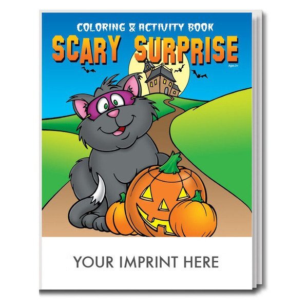 Scary Surprise Coloring & Activity Book