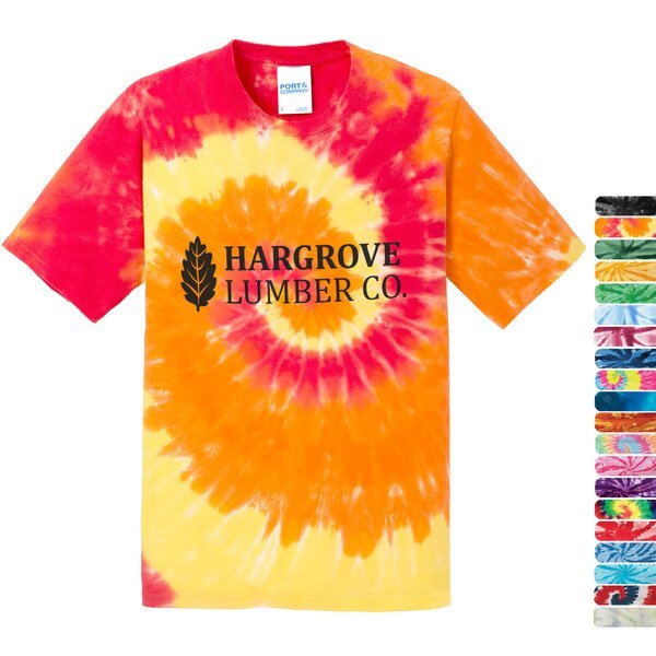 Port & Company® Essential Tie-Dye Youth Tee
