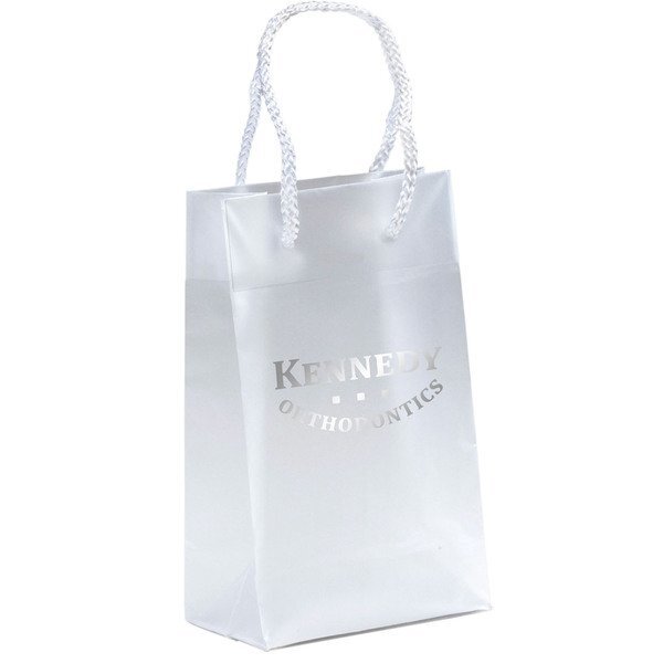 Frosted Eurotote Gift Bag, 5" x 8"