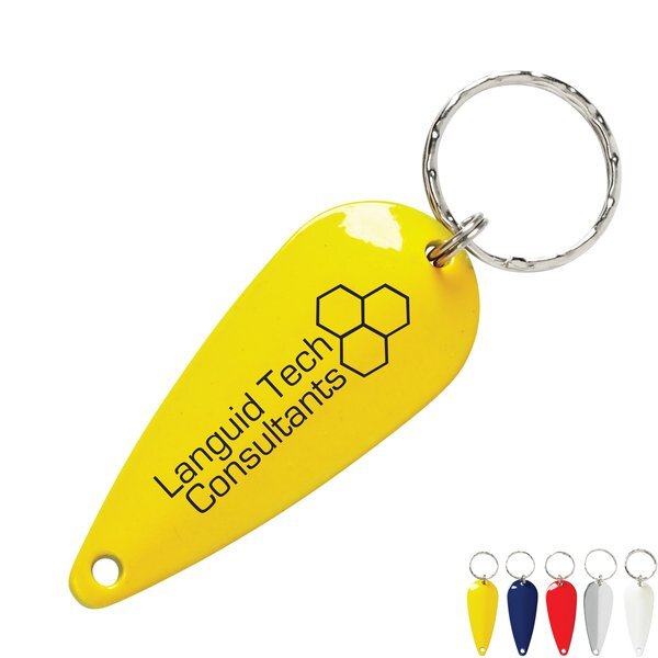 Small Spoon Fishing Lure Keychain