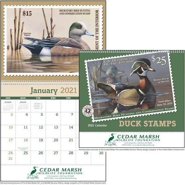 Duck Stamp Calendar