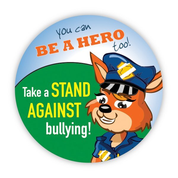Take a Stand Against Bullying Sticker Roll, Stock