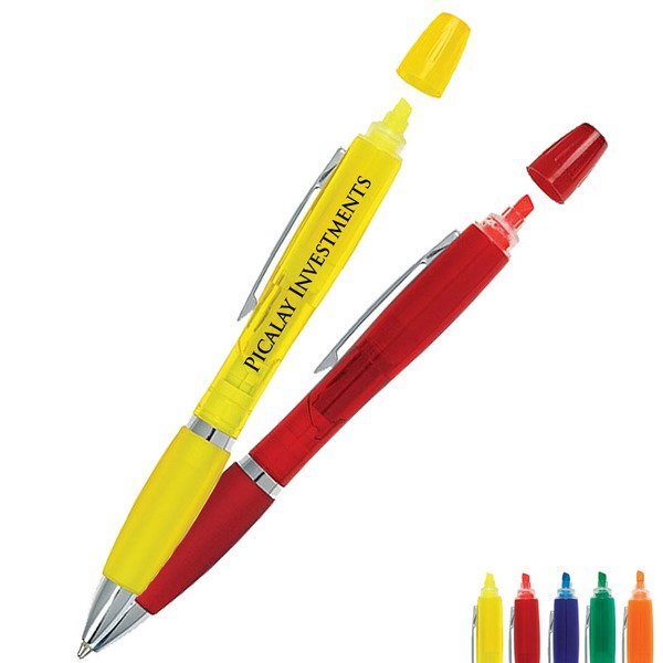 Bright Translucent Highlighter Pen Combo