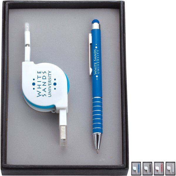 Stylus Pen and 2-in-1 Adaptable Charger Set