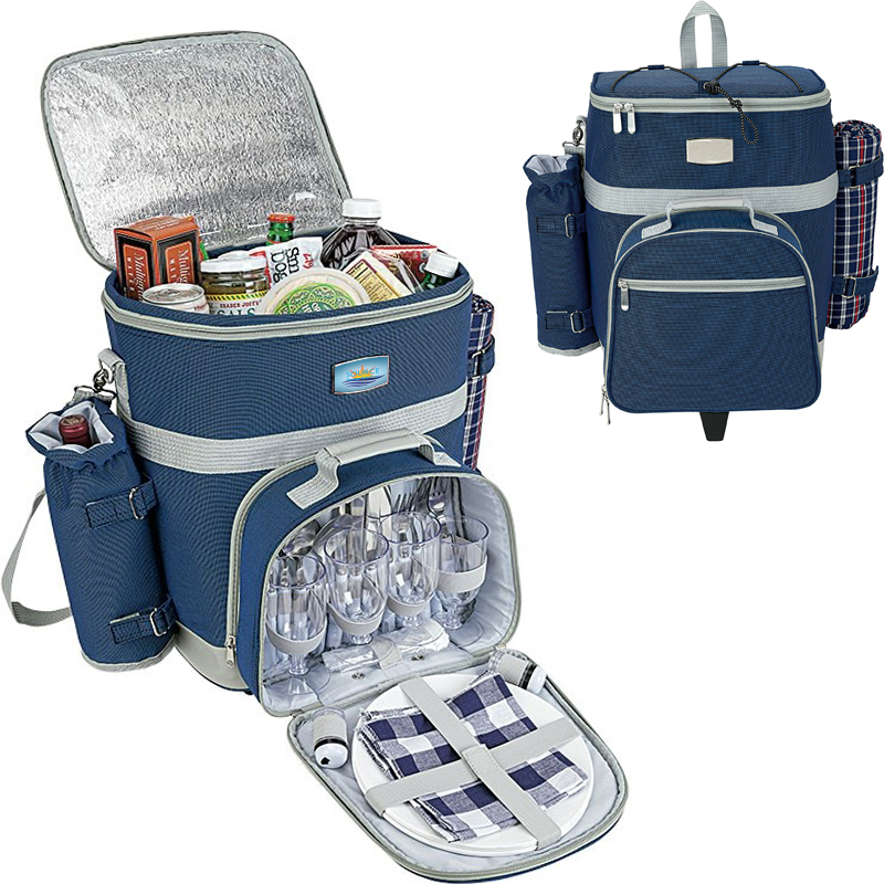 Haywood 4 Person Trolley Picnic Bag