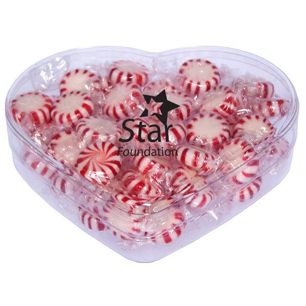 Starlite Mints in Heart Candy Container