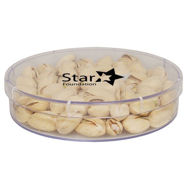 Large Round Candy Container - Pistachios