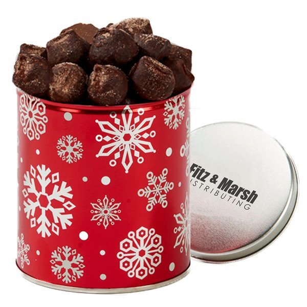Quart Tin with Cocoa Dusted Chocolate Truffles