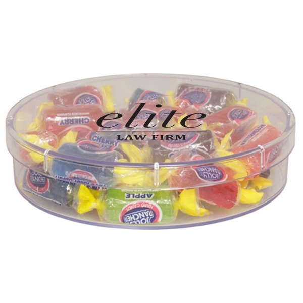 Large Round Candy Container - Jolly Ranchers