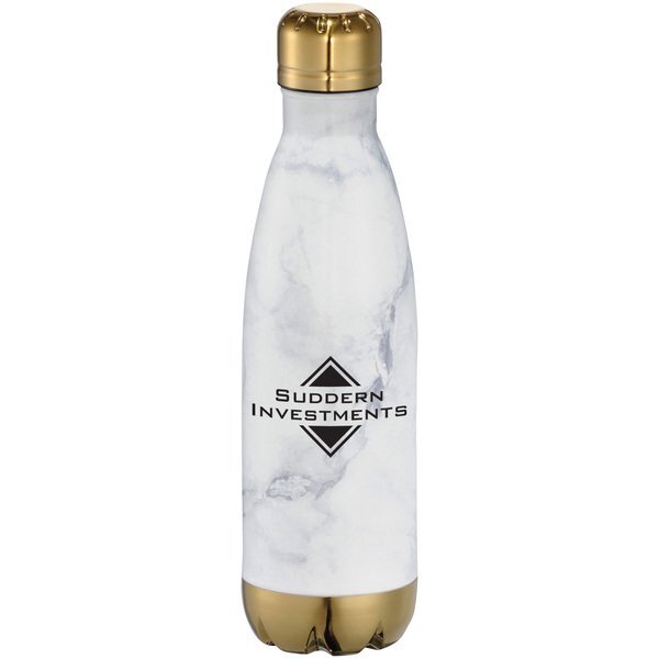 Marble Copper Vacuum Insulated Bottle, 17oz.