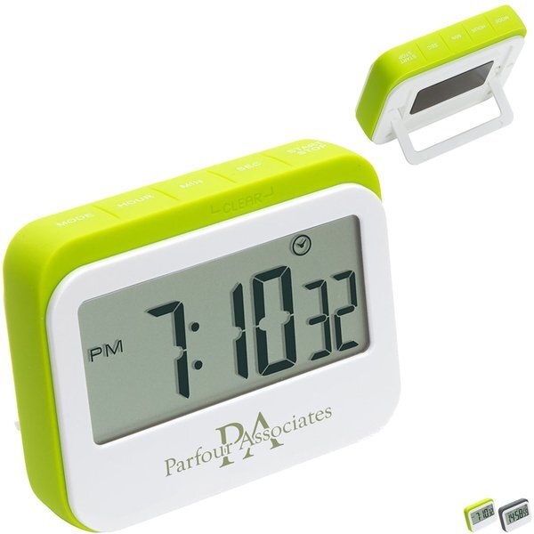 Soft-Touch Widescreen Kitchen Timer and Clock