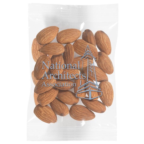 Raw Almonds Healthy Snax Bag, 1oz.