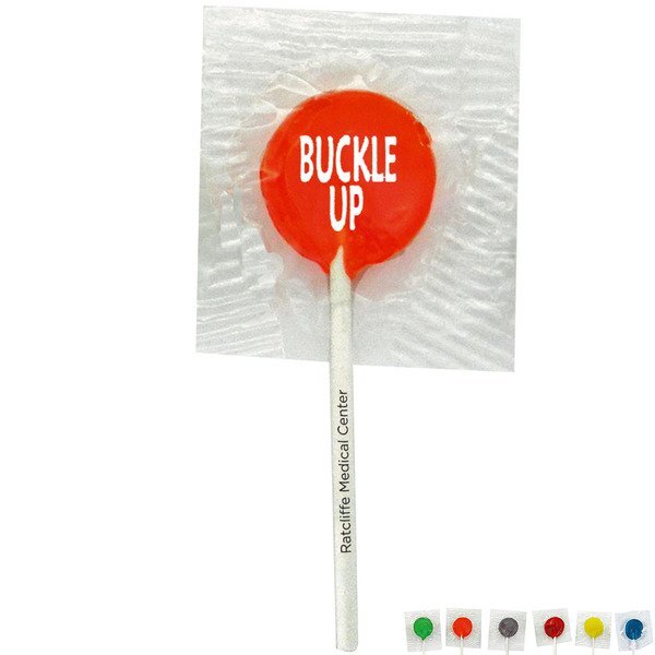 Buckle Up Design, Custom Lollipops