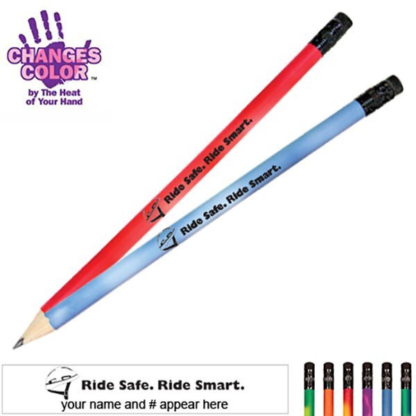 Ride Safe Ride Smart Mood Color Changing Pencil
