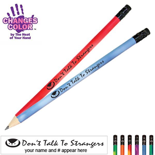 Don't Talk to Strangers Mood Color Changing Pencil