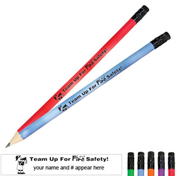 Team Up For Fire Safety Mood Pencil