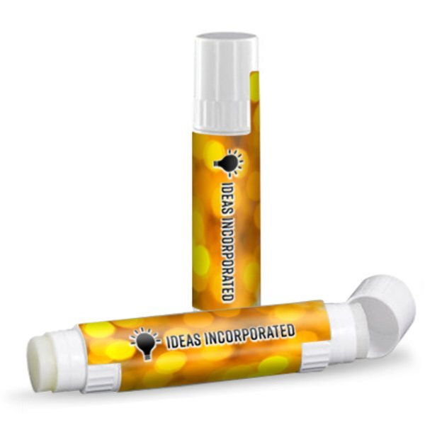 Unflavored Soy Lip Balm in Skinny Tube, SPF-30