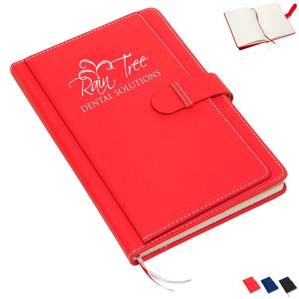 Travel Journal with Card Pockets, 5-1/2" x 8-1/4"