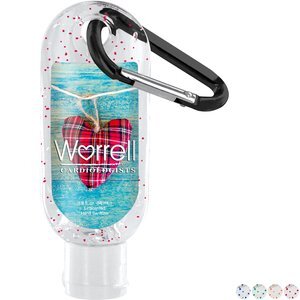 Moisture Bead Antibacterial Hand Sanitizer Gel with Carabiner, 1.9oz. Moisture Bead Antibacterial Hand Sanitizer Gel with Carabiner, 1.9oz.