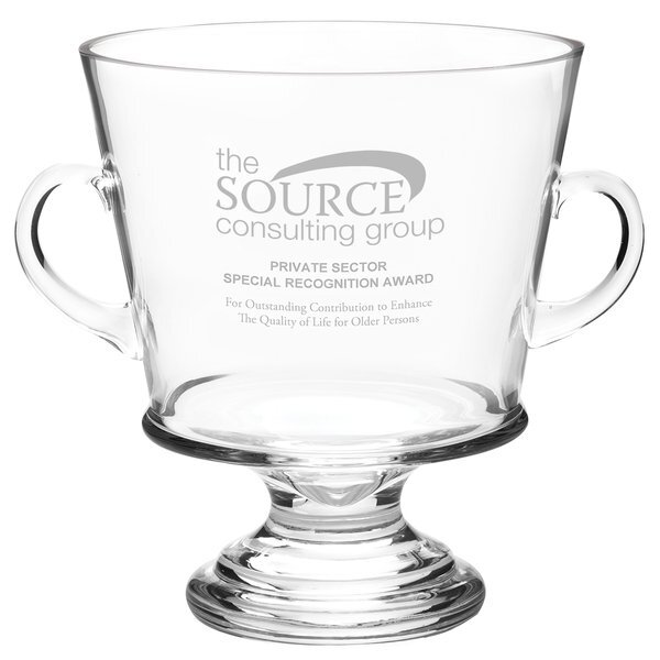 Nantucket Cup Glass Award, 7-13/16"