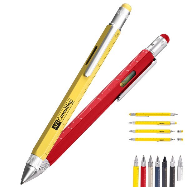 Troika Construction Ballpoint Pen w/ Tools
