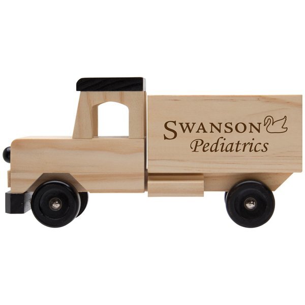 Wooden Delivery Truck Toy