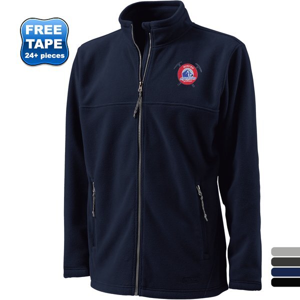 Charles River® Boundary Fleece Mens Full-Zip Jacket