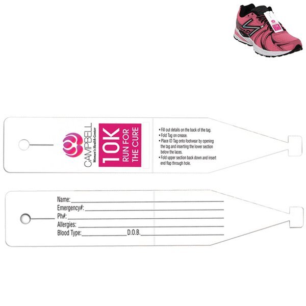 Runners Shoe ID Tag