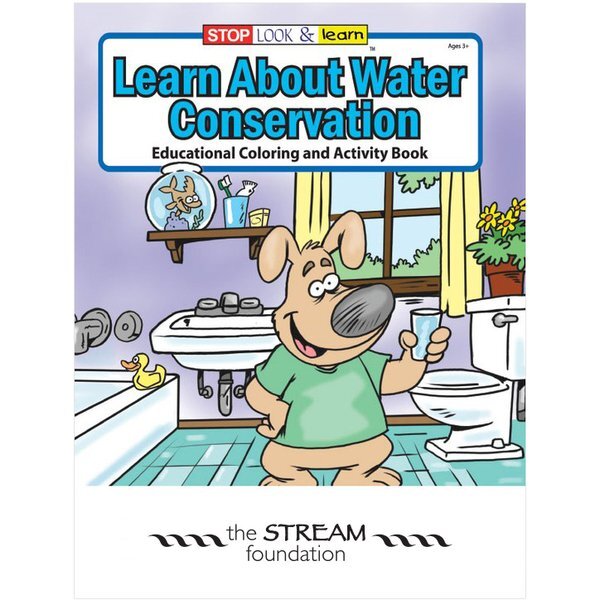 Learn About Water Conservation Coloring & Activity Book