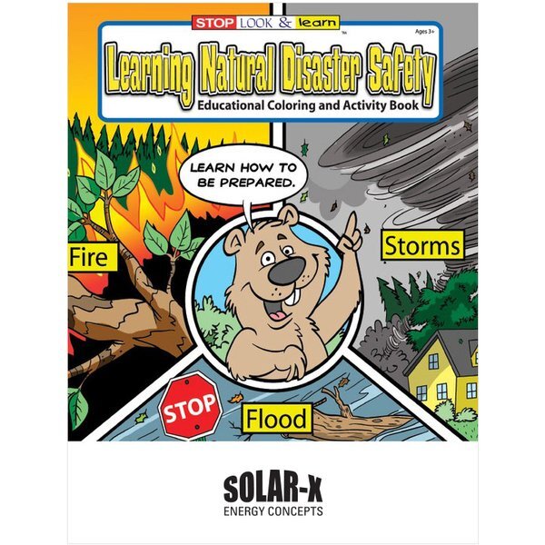 Learning Natural Disaster Safety Coloring & Activity Book