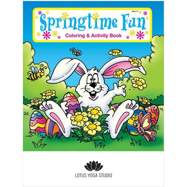 Springtime Fun Coloring & Activity Book