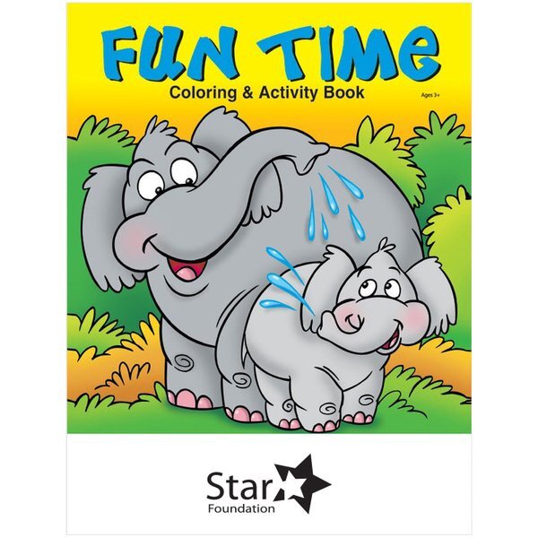 Fun Time Coloring & Activity Book