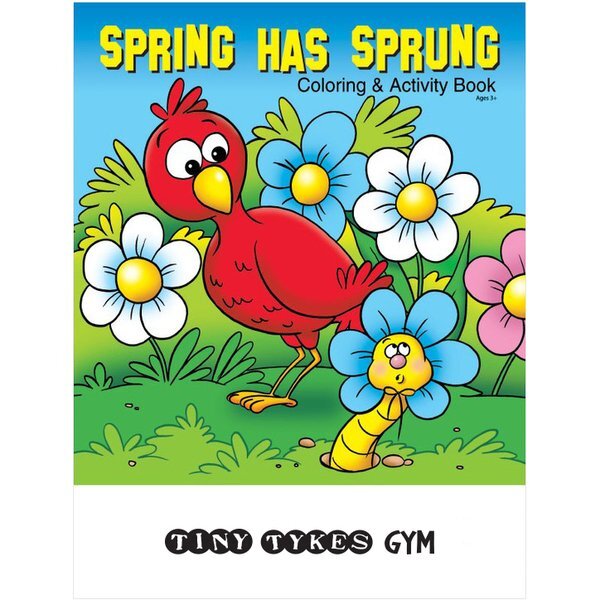 Spring Has Sprung Coloring & Activity Book