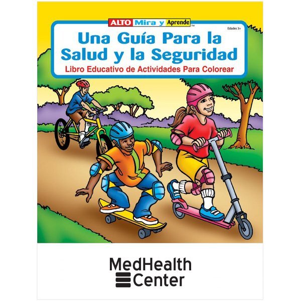 Health & Safety Coloring & Activity Book - Spanish Version