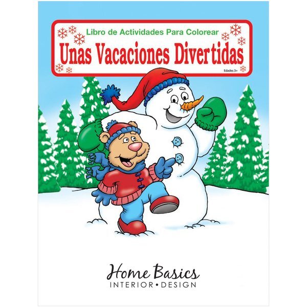 Holiday Fun Coloring & Activity Book - Spanish Version