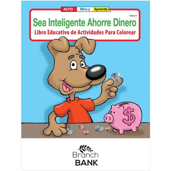 Be Smart, Save Money Coloring & Activity Book - Spanish Version