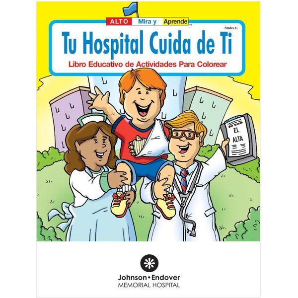 Your Hospital Cares About You Coloring & Activity Book - Spanish Version